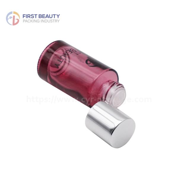 Buy cheap Round Glass Essential Oil Bottle Aluminum Dropper Cap 20 Ml from wholesalers