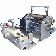 Buy cheap 1000mm Substrate 15 Micron Stretch Film Roll Slitter Rewinder Machine from wholesalers