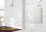 Renewable Marble Look Porcelain Tile Acid Resistant Fine Air Permeability