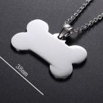 2024 Popular Soft Enamel Metal Dog Name Tags Engraved / Personalised Dog Tags