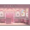 Buy cheap Rose Hermosa Jewellery Display Cabinets / Kiosk Display Cases For Retail Shop from wholesalers