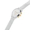 Buy cheap Gold Crown White Strap Watch Ladies , Ladies Dress Watches SS Case from wholesalers