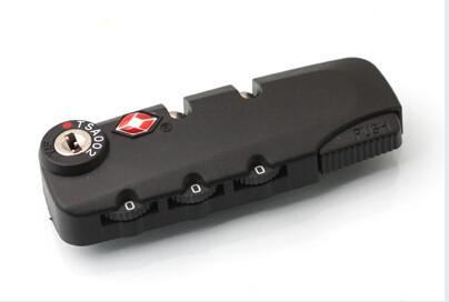 Buy cheap luggage TSA zipper lock 3-digit from wholesalers