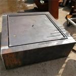 Black Surface Pool Fountain Outdoor Carbon Steel Water Feature For Garden
