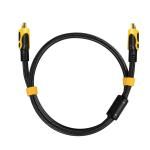 Durable Insulator Black yellow Pin Gold HDMI Cable 10FT NYLON HDMI 1.4 Cable For