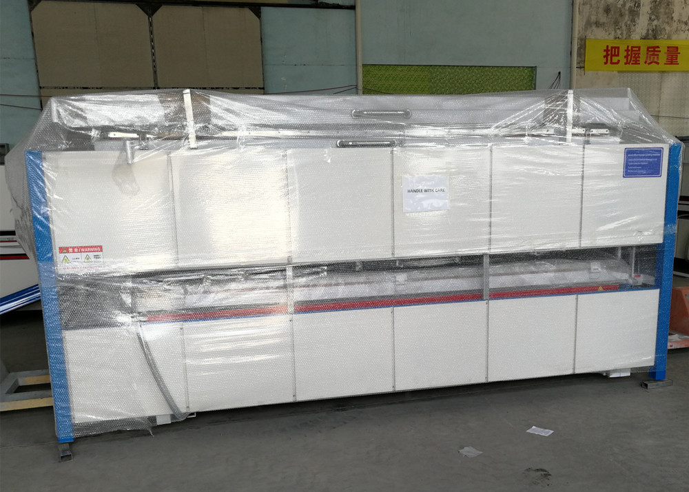 Electricity Heat Wood Grain Vacuum Transfer Printing Equipment For Metal Door