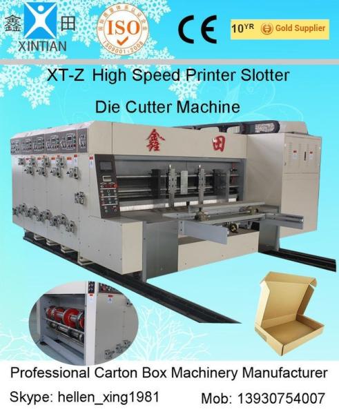 Buy cheap Economical High Speed Lead Edge Feeder Corrugated Box Flexo Printer Machine from wholesalers
