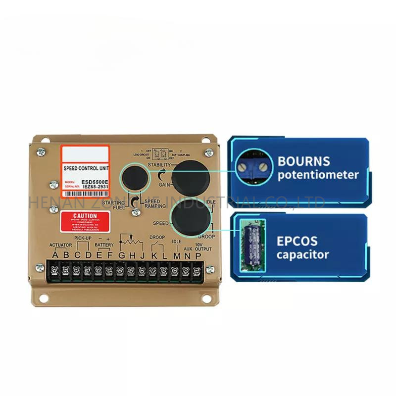 OEM Diesel Generator Parts Rugged Speed Control Unit ESD5500E