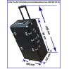 Buy cheap aluminum Rolling Beautitician Case with folder drawers KLMSY400-260-760 from wholesalers