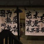 New Chinese Style Calligraphy Character Atmosphere Decoration Cloth Outdoor