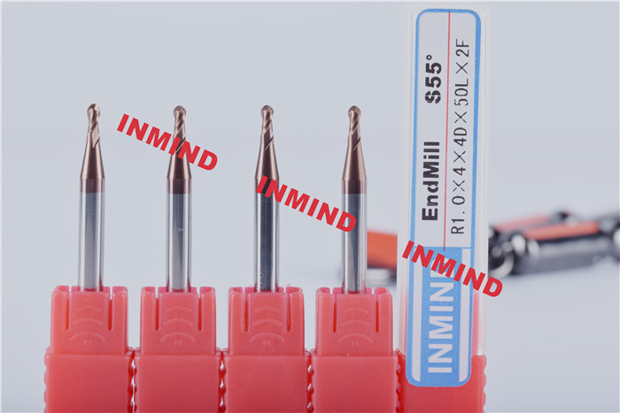 0.6 mm / 0.5 mm / 0.4 mm Micro End Mill For Milling Quenching Tempered Steel