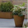 Buy cheap 2.0-10mm Rusty Metal Planter Boxes Garden Decoration Corten Steel Plant Pots from wholesalers