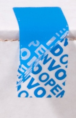 Custom LOGO Printed Tamper Proof Labels VOID OPEN Tamper Evident Stickers