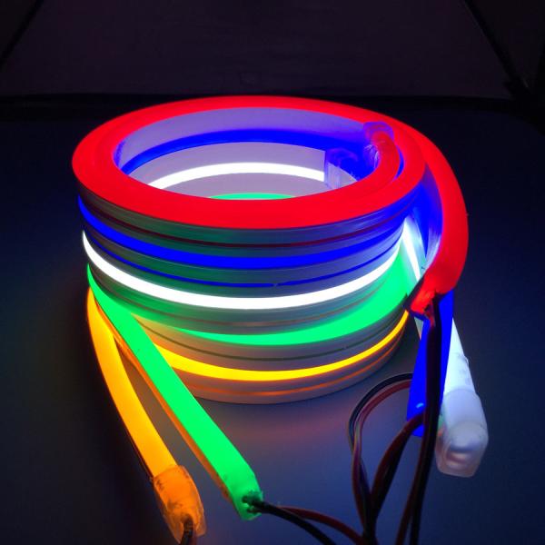 Buy cheap Waterproof IP67 LED Neon Strip Light , RGB LED Neon Flex Rope DC12V AC110V AC220V from wholesalers