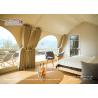 Buy cheap Full Equiped Luxury Large Steel Frame Hot Sale Shell Shape Glamping Glamping Tent from wholesalers