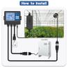 Buy cheap Digital Carbon Dioxide Co2 Ppm Controller Monitor For Growth Tent Greenhouse from wholesalers