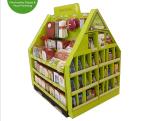 Supermarket paper shelves, detachable shelves, shelf manufacturers, cake display