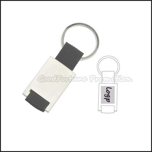 Buy cheap Hot Sale promotional printed logo portable zinc alloy advertising keychain keyring gift from wholesalers