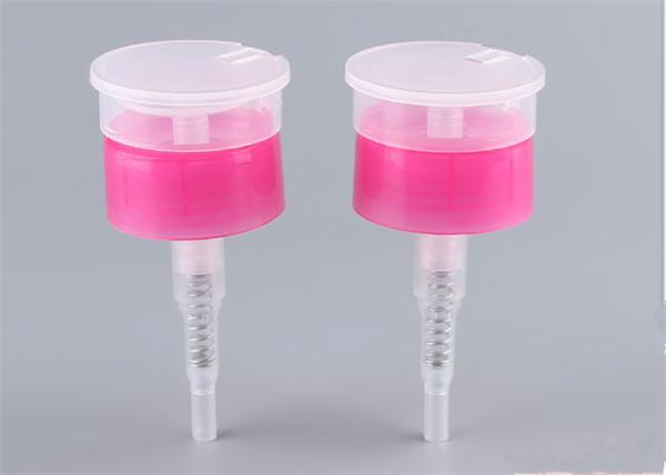 Buy cheap Makeup Cleaning Nail Varnish Remover Pump Pink / White Color 28MM Neck Size from wholesalers