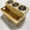 Buy cheap Natural Bamboo Hair Styling Tool Organizer For Makeup Bathroom from wholesalers