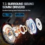 Noise Reducing 117dB 2.2m Onikuma K6 3.5 Mm Gaming Headset