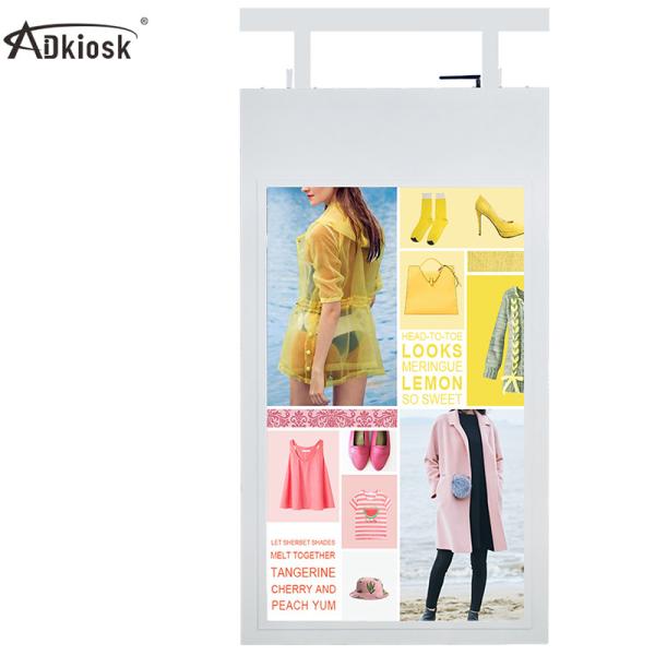 Buy cheap Double Sided Advertising Digital Signage 43Inch 350cd/m2 110V Mount Hanging from wholesalers