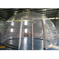 Buy cheap Popular Transparent PVC Inflatable Bubble Tent With Two Doors And Vents product