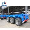 Buy cheap Tri Axles 20ft 40ft 45ft Container Skeletal Trailer from wholesalers