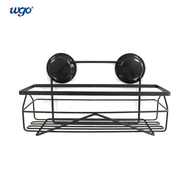 Buy cheap Black Oxidized Bathroom Caddy Holder Suction Cup Fixed Stainless Steel SS201 from wholesalers