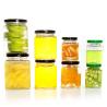Buy cheap Durable Clear Glass Food Jar 100ml 240ml High Sealed Storage Container For Fruit from wholesalers
