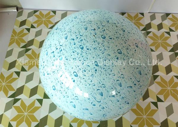 Buy cheap Round Ball Shape Fiberglass Resin Statues Decorative Water Transfer Printing from wholesalers