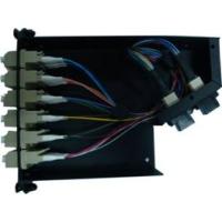 Buy cheap High Density Cable Wiring System Black color 12 connector LC / MM FTTH Terminal product