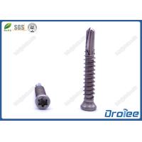Buy cheap 304 / 316 Stainless Steel Torx Trim Head Self Drilling Wood Screw product