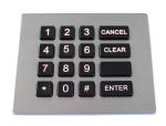 Ip66 Dynamic Waterproof Backlight Door Entry Keypad With Usb Or Ps / 2 Port