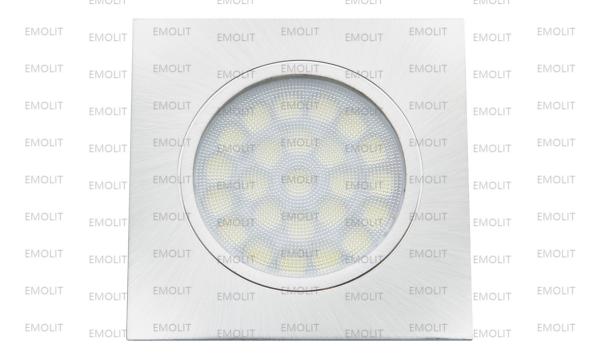 Buy cheap Flat Aluminium Square Housing CCT LED Rcessed Furniture Cabinet Lamp CE Approval from wholesalers