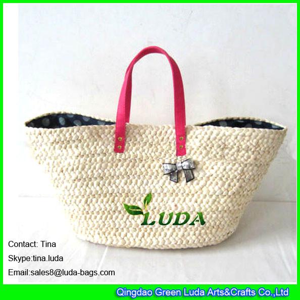 Buy cheap LUDA environmentally friendly bags cornhusk straw beach bags and totes from wholesalers