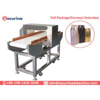 Buy cheap Commercial Grade Bakery Metal Detector Aluminium Film Horizontal Belt Type product