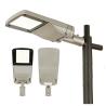 Buy cheap 5050 SMD 30w 150w LED Street Light Fixtures 170lm/w high efficiency Gray painting for outdoor lighting from wholesalers