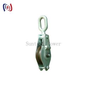 Buy cheap Casting Steel Wire Rope Pulley Wheel Sheave Hook Type Hoisting Lifting Block Tackle from wholesalers