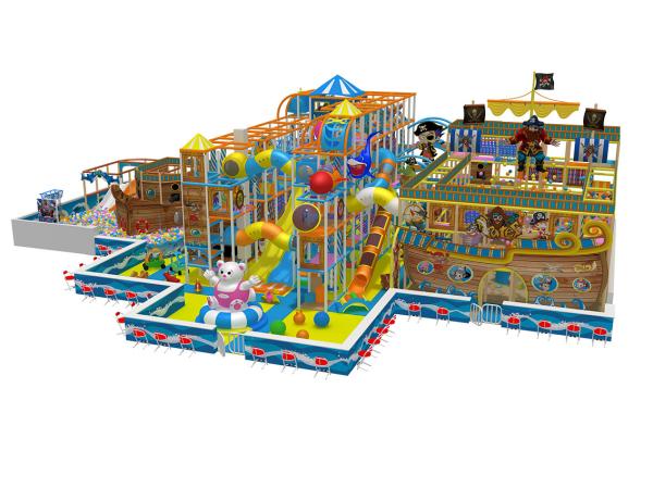 Buy cheap Pirate Theme Indoor Safety Soft Playground Equipment 500㎡ For Kids from wholesalers