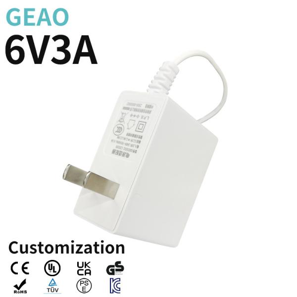 Buy cheap Laptop 6V 3A Wall Mount Power Adapters Safe And Reliable Power Supply CQC from wholesalers