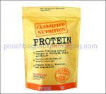 Kraft packaging bag, paper stand up pouch, kraft doypack for protein