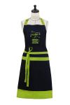 Embroidered 100% Cotton Professional Apron for Men & Women with Adjustable Neck