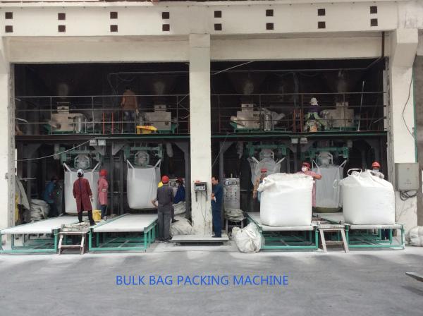 Buy cheap 1 Ton Jumbo Bagging Machine Filling System 6.5KW Sugar Sand Salt Bulk Filler from wholesalers