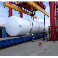 Buy cheap Stainless steel liquid oxygen transport truck air compressor storage tank liquid product