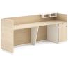 Buy cheap Big Size Office Reception Desks Melamine Faced Board ISO9001 from wholesalers