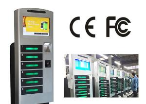 Buy cheap Free Standing Cell Phone Charging Station With 6 Safe E - Lock Charging Box from wholesalers