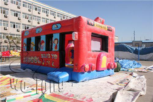 Buy cheap hot sale inflatable bouncer / Bus inflatable Bouncer from wholesalers