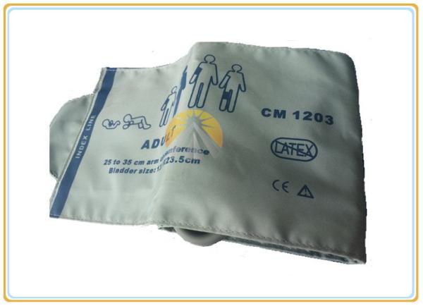 Buy cheap Single Tube Reusable Blood Pressure Cuffs , Latex Free Adult Blood Pressure Cuff from wholesalers