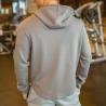 Buy cheap Black Gray Long Sleeve Unisex Plain Hoodies Anti Pilling Pullover Sweatshirts from wholesalers